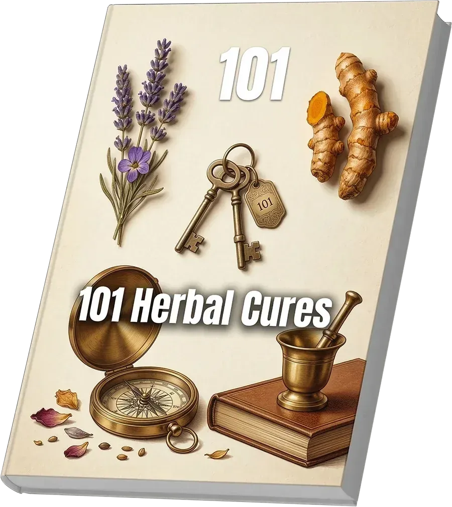 101 Herbal Cures e-book cover